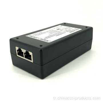 52V 1.25A POE Kamera Ethernet Anahtarı 802.3AF / Enjektörde